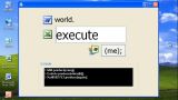 world.execute(me); 但是全Win32控件